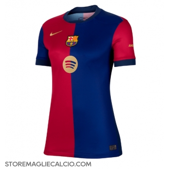 Barcelona Maglia Gara Casa Repliche 2024-25 Donna